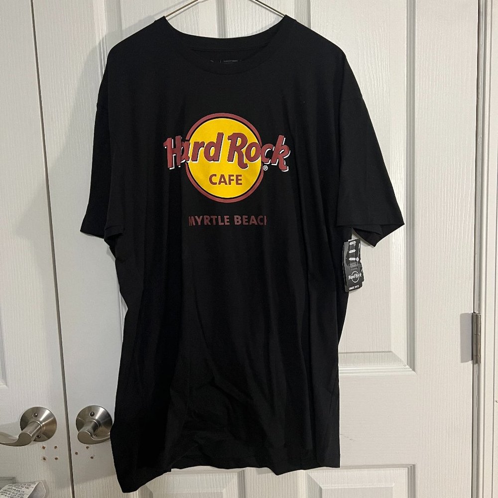 NWT Classic Black Hard Rock Cafe T-Shirt (X-Large)